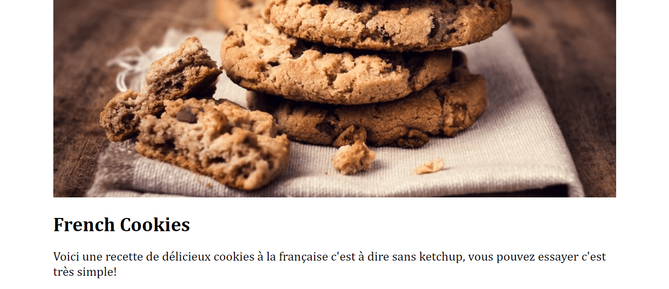 French cookies